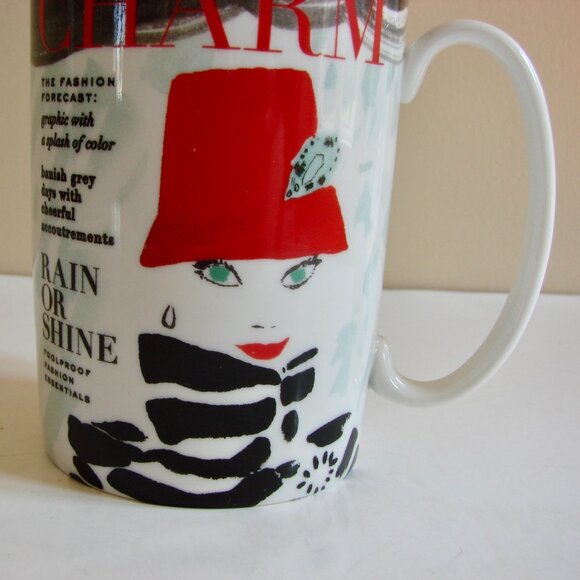 Kate Spade New York Lenox Coffee Tea Mug Make Headlines Rain or Shine Collect - Picture 5 of 7